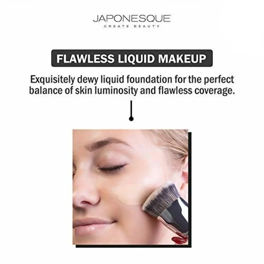 Japonesque Shade 01 Luminous Foundation Flawless Liquid Makeup .84oz